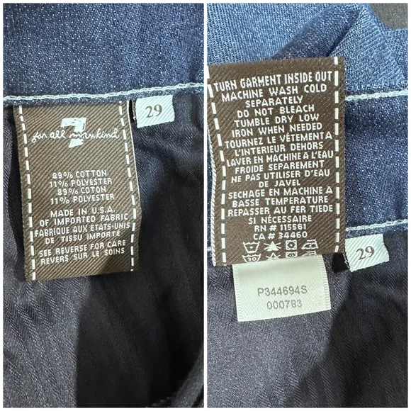 7 For All Mankind High Waist Bootcut Jeans NWT [1508] - Picture 9 of 9